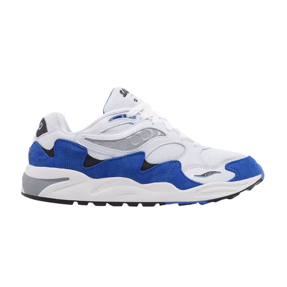 Saucony Grid Shadow 2 White Blue