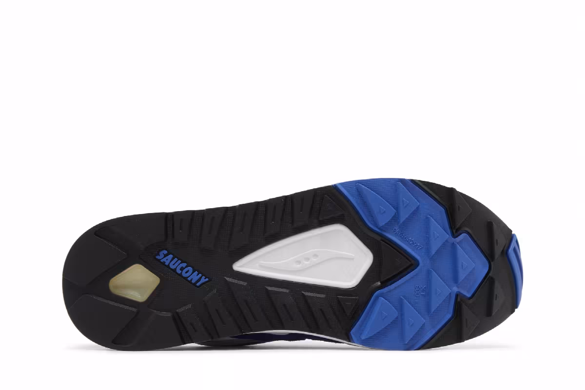 Saucony Grid Shadow 2 White Blue, view 5