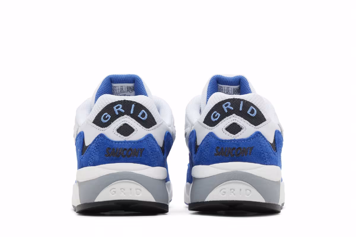 Saucony Grid Shadow 2 White Blue, view 7