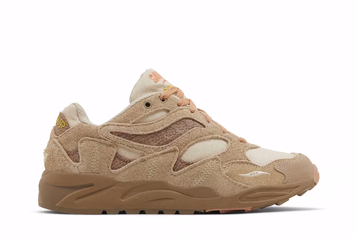 Colour Plus Companie x Saucony Grid Shadow 2 Beach Ramble, view 2