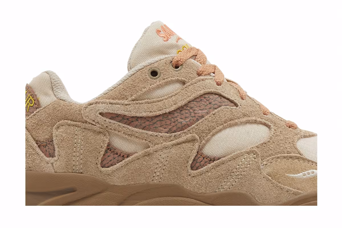 Colour Plus Companie x Saucony Grid Shadow 2 Beach Ramble, view 3