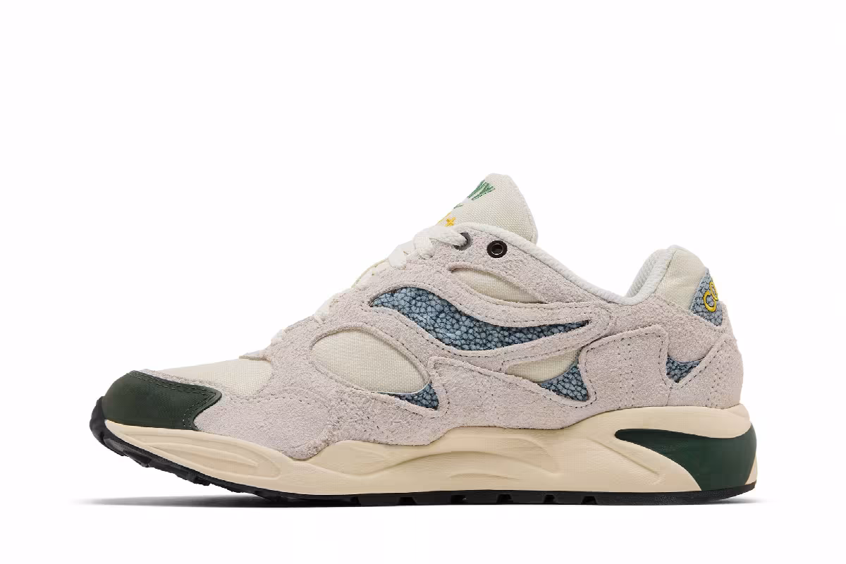 Colour Plus Companie x Saucony Grid Shadow 2 Arctic Trek, view 4