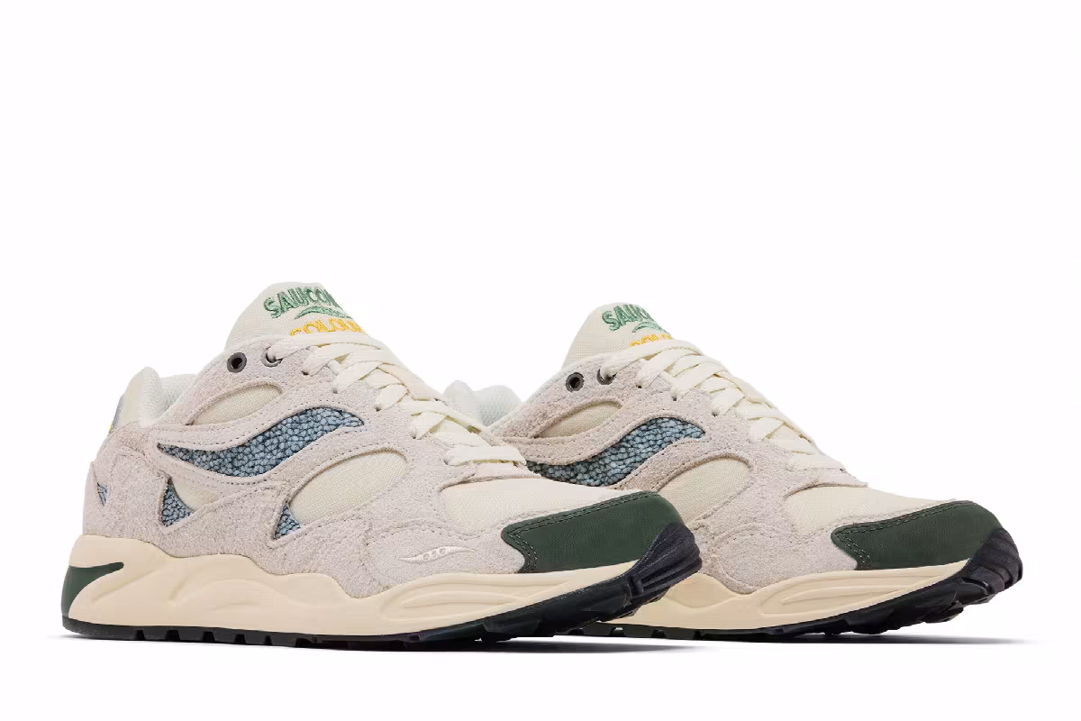 Colour Plus Companie x Saucony Grid Shadow 2 Arctic Trek, view 9