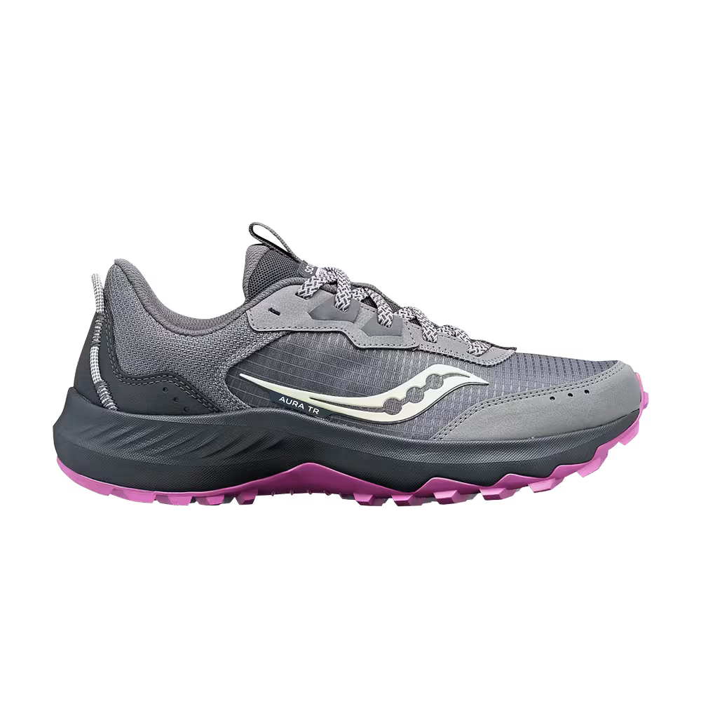 Saucony Women's Aura TR Wide Fossil Grape