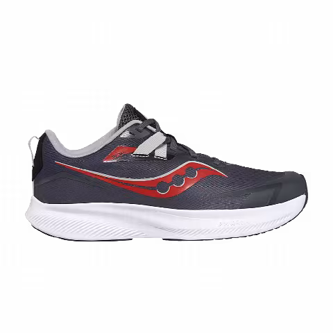 Saucony Ride 15 Big Kid 'Grey Red'