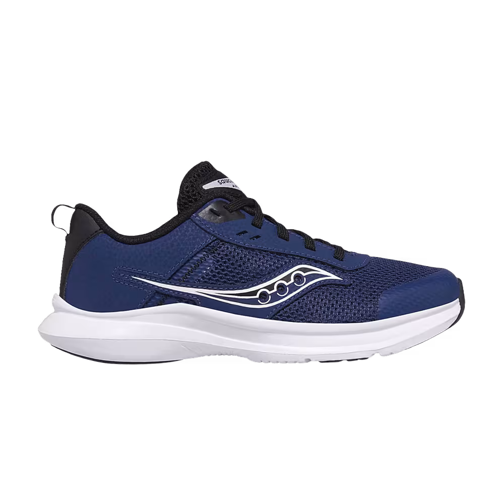 Saucony Axon 3 Big Kid Blue Black