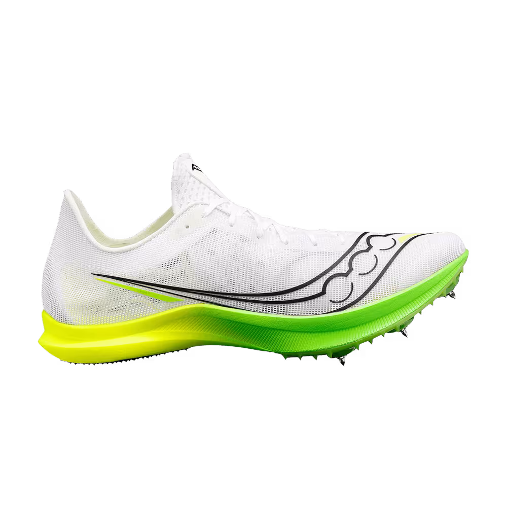 Saucony Women's Endorphin Cheetah White Slime