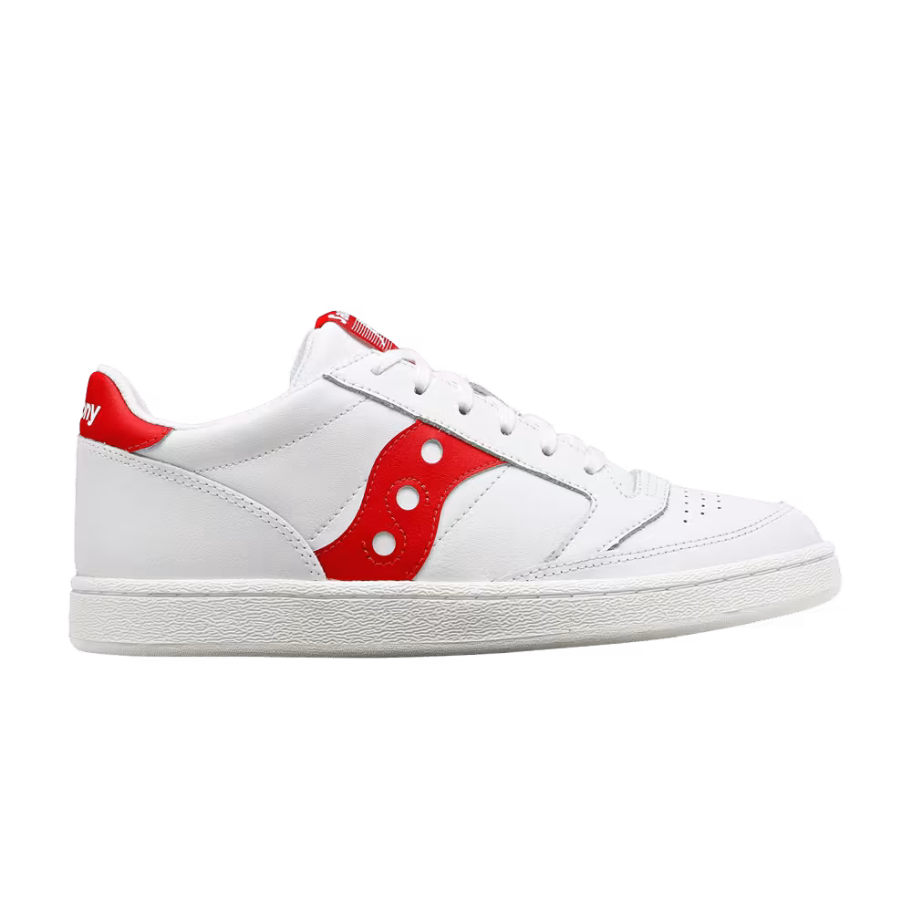 Saucony Jazz Court PU White Red