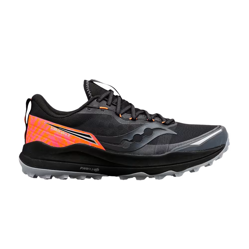 Saucony Women's Xodus Ultra 2 Black ViZi Orange