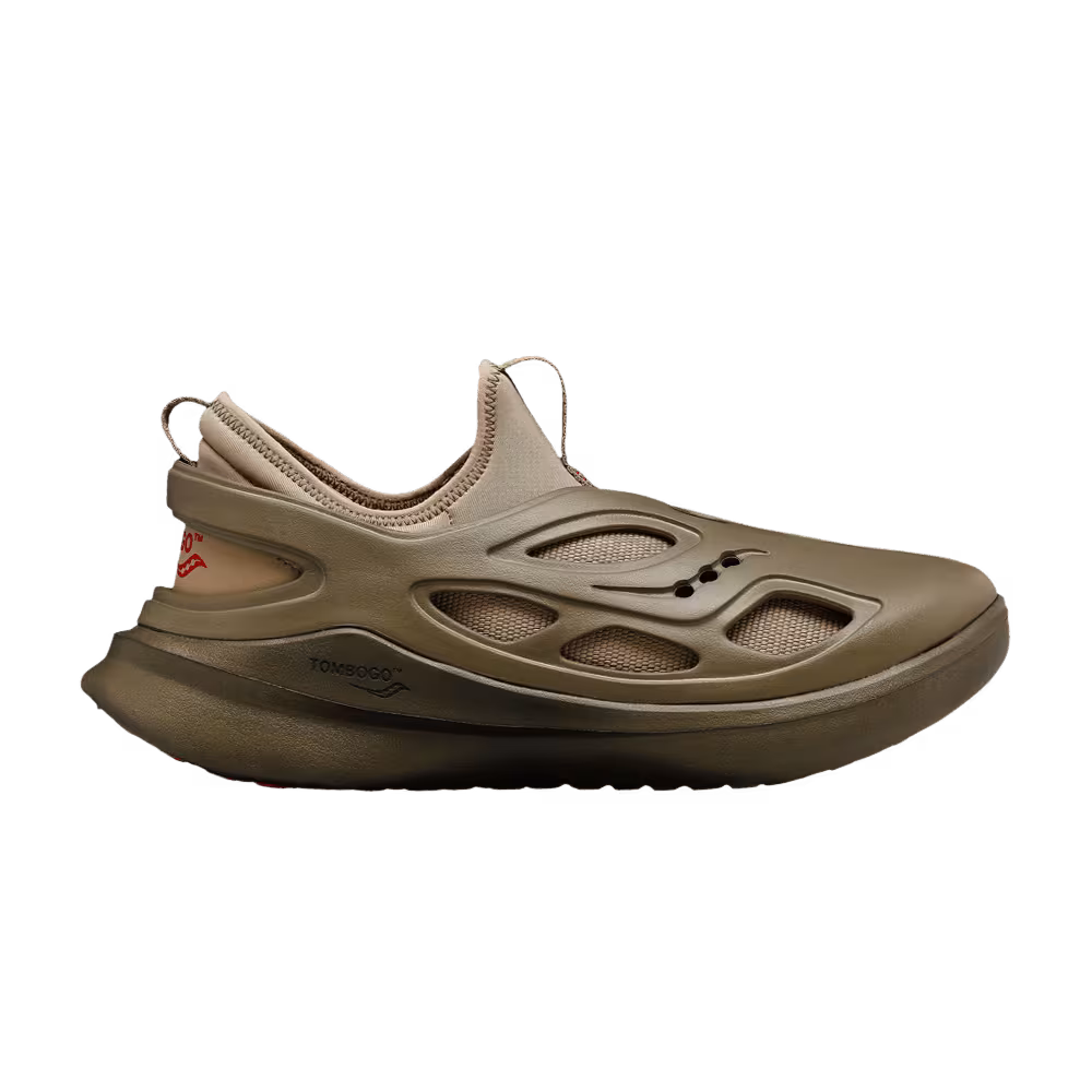 TOMBOGO x Saucony Butterfly Boulder Brown