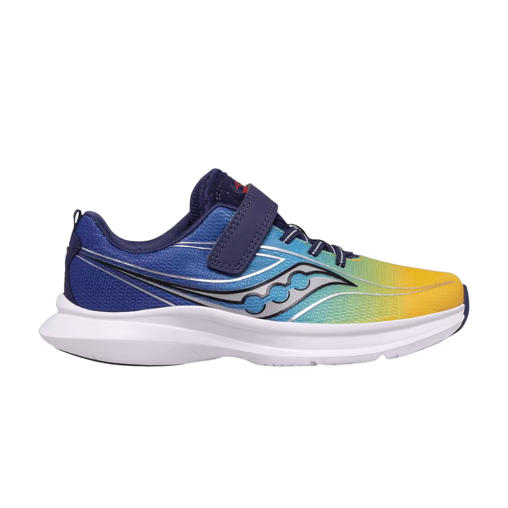 Saucony Kinvara 13 A/C Big Kid Blue Yellow