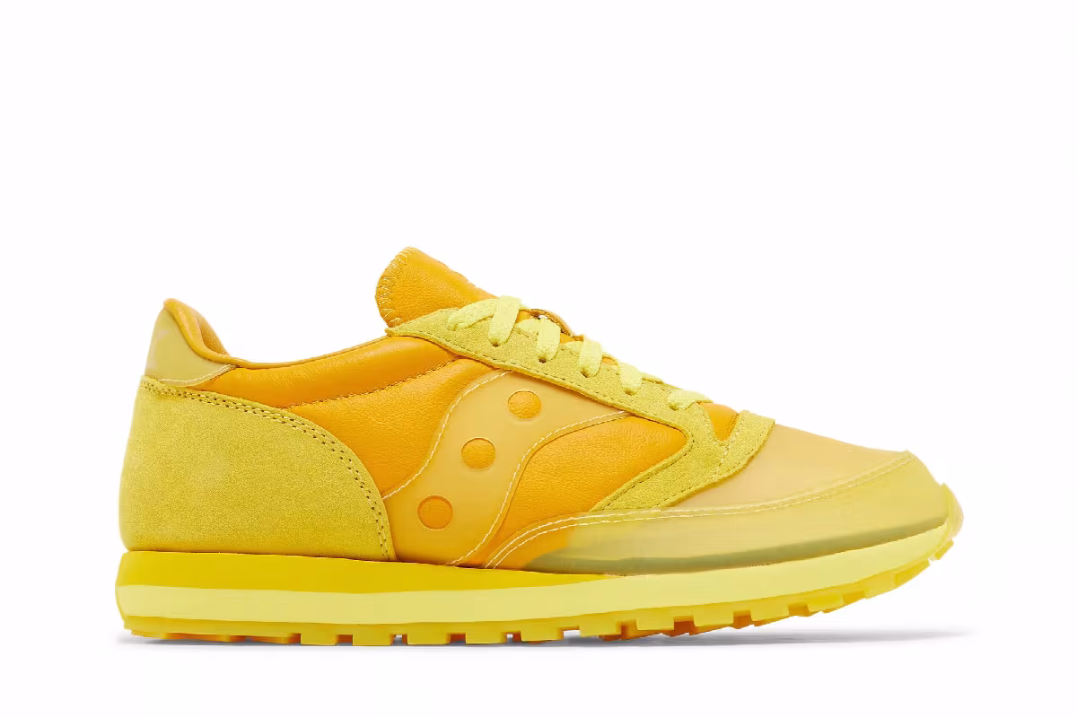 Trinidad James x Hommewrk x Saucony Jazz 81 Lunch Pail Yellow, view 2