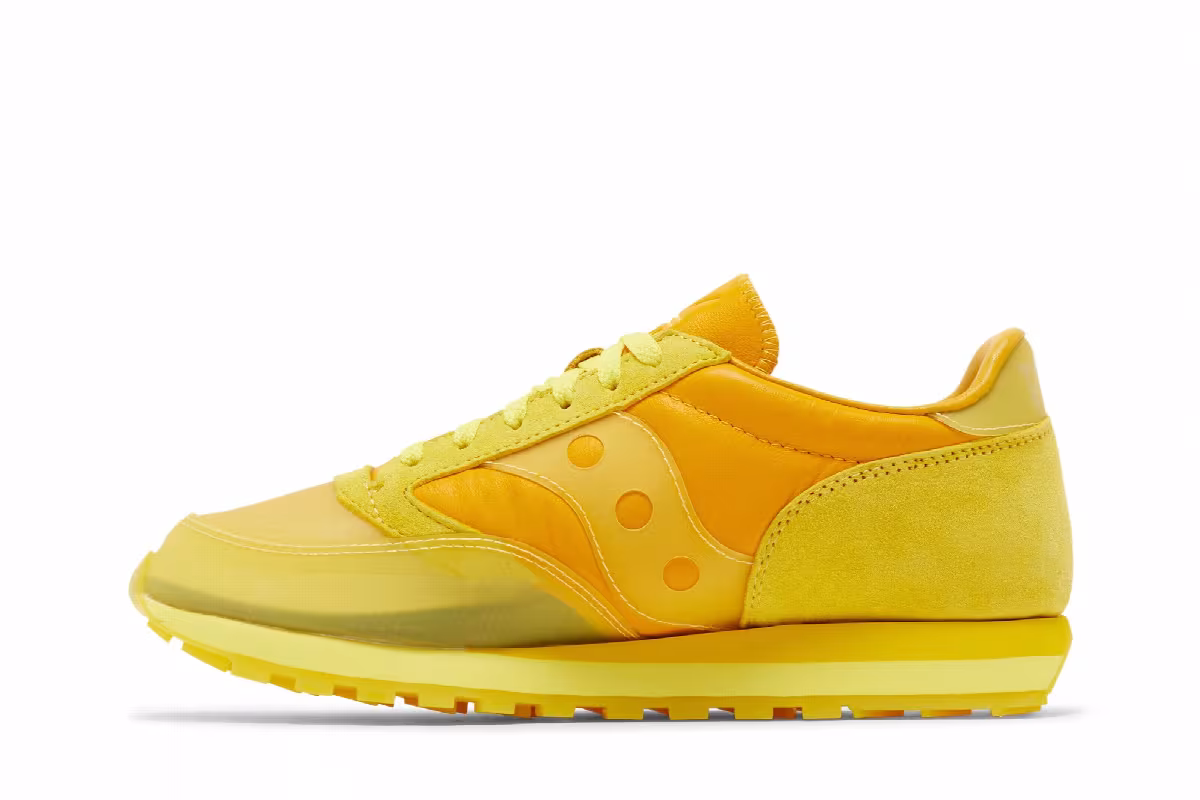 Trinidad James x Hommewrk x Saucony Jazz 81 Lunch Pail Yellow, view 4
