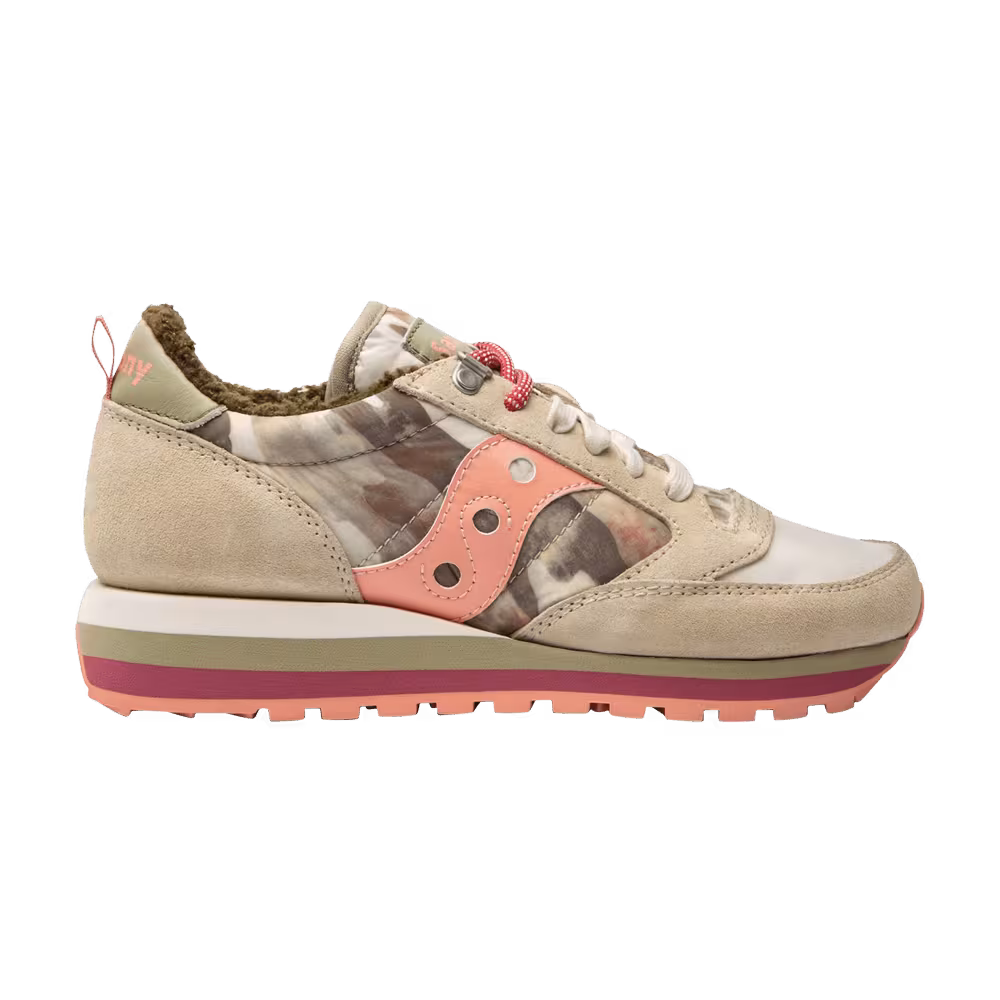 Saucony Women's Jazz Triple Retro Mountain - Green Peach