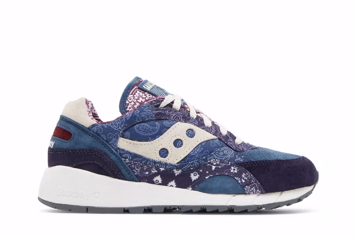 Saucony Shadow 6000 Paisley - Blue, view 2