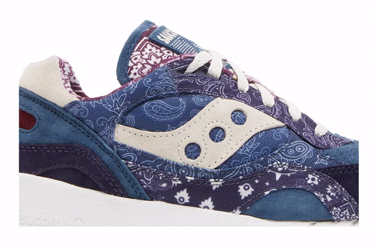 Saucony Shadow 6000 Paisley - Blue, view 3