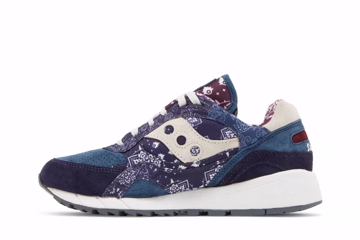 Saucony Shadow 6000 Paisley - Blue, view 4