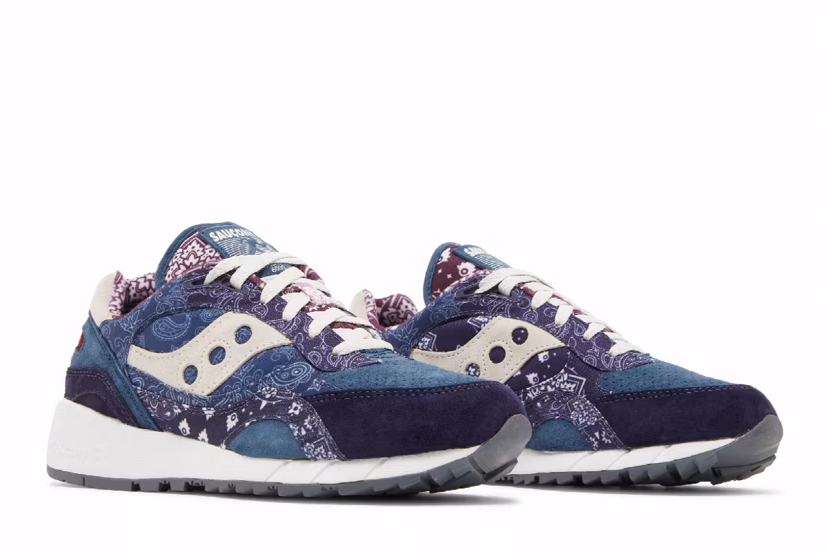 Saucony Shadow 6000 Paisley - Blue, view 9