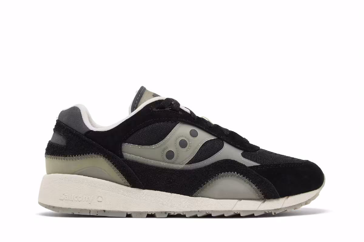 Saucony Shadow 6000 Transparent - Black, view 2