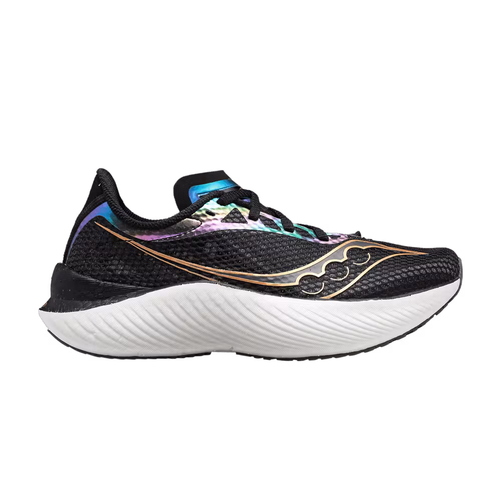 Saucony Women's Endorphin Pro 3 Black Goldstruck