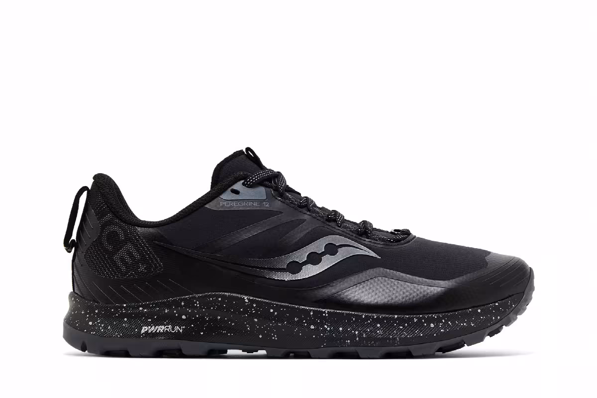 Saucony Peregrine ICE+ 3 Black Shadow, view 2