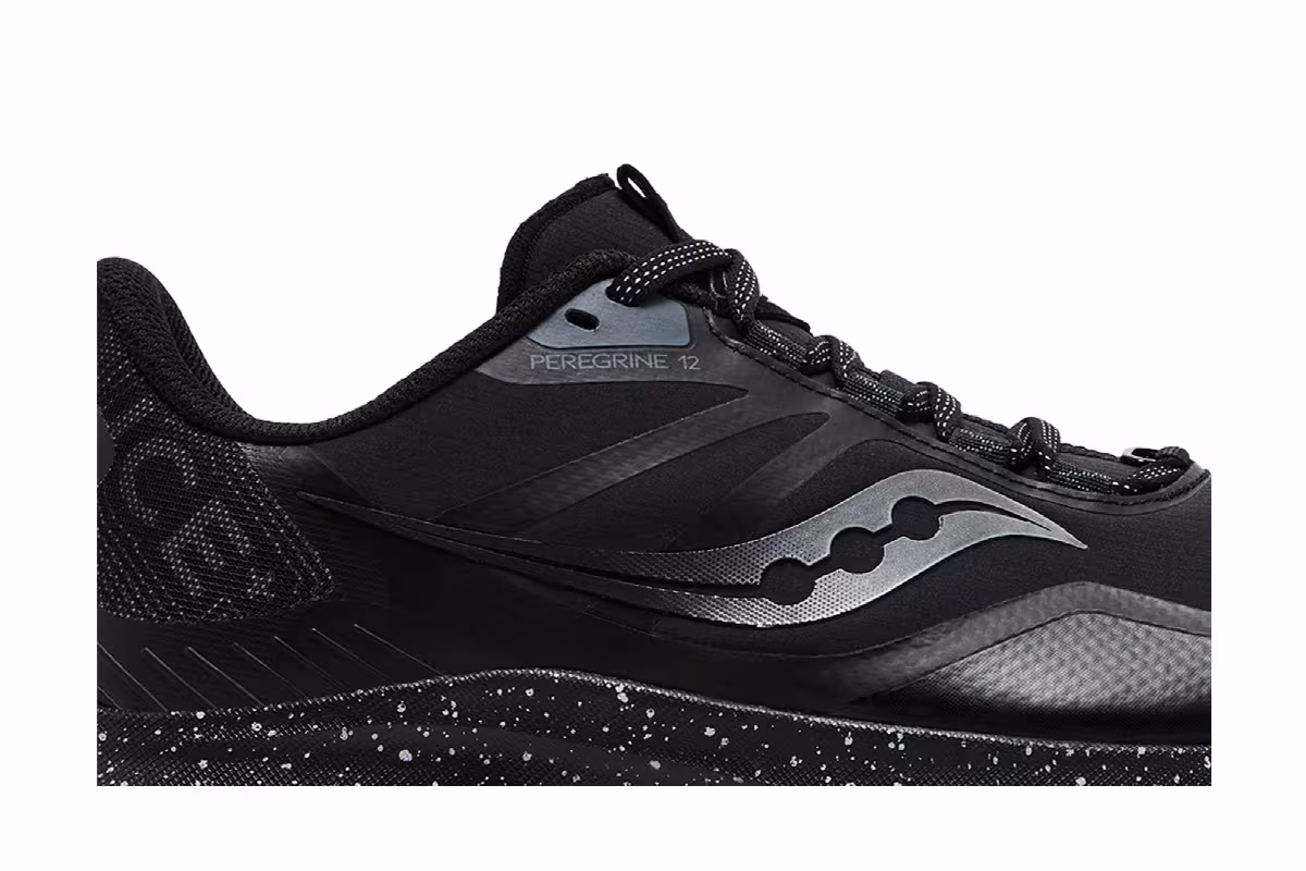 Saucony Peregrine ICE+ 3 Black Shadow, view 3