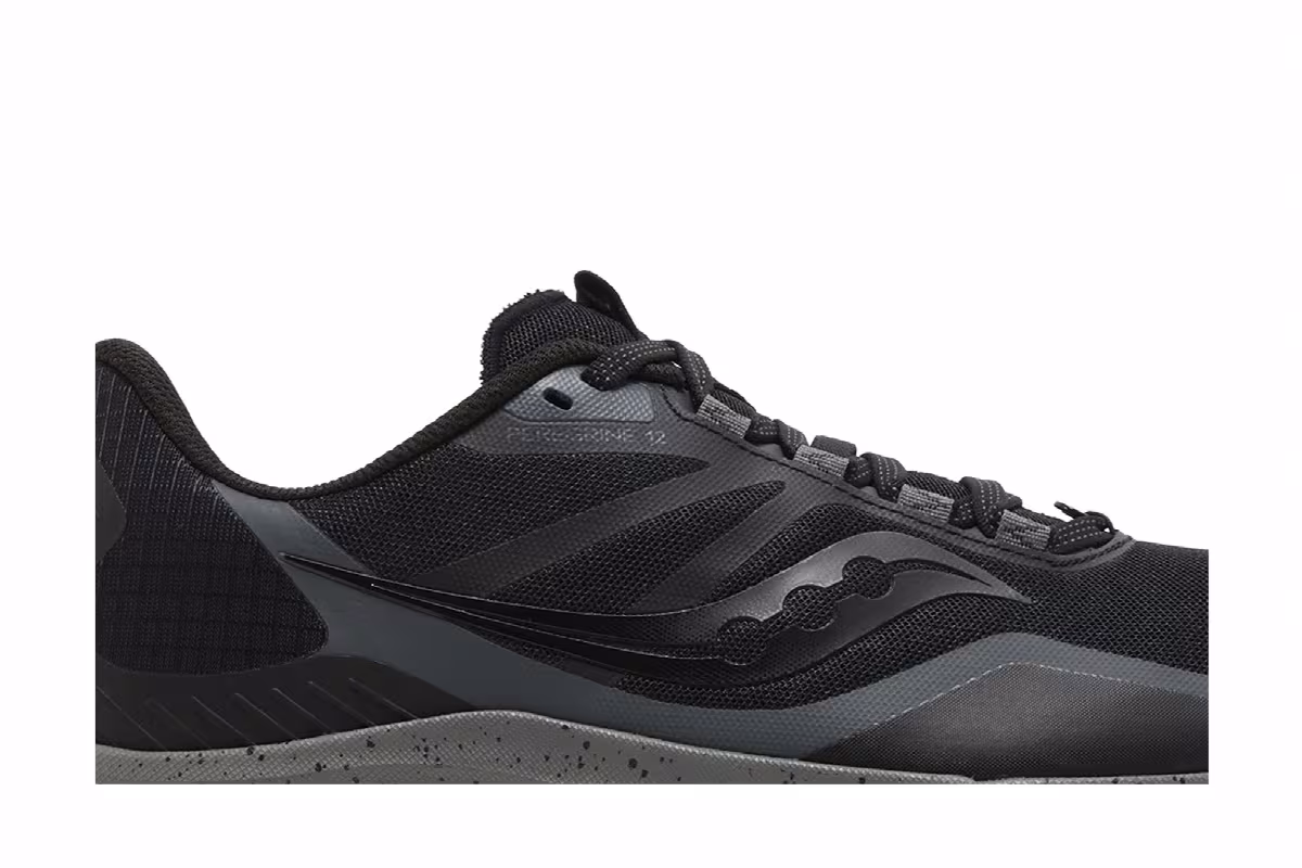 Saucony Peregrine 12 Black Charcoal, view 3