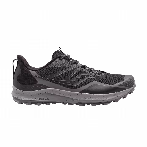 Saucony Wmns Peregrine 12 'Black Charcoal'