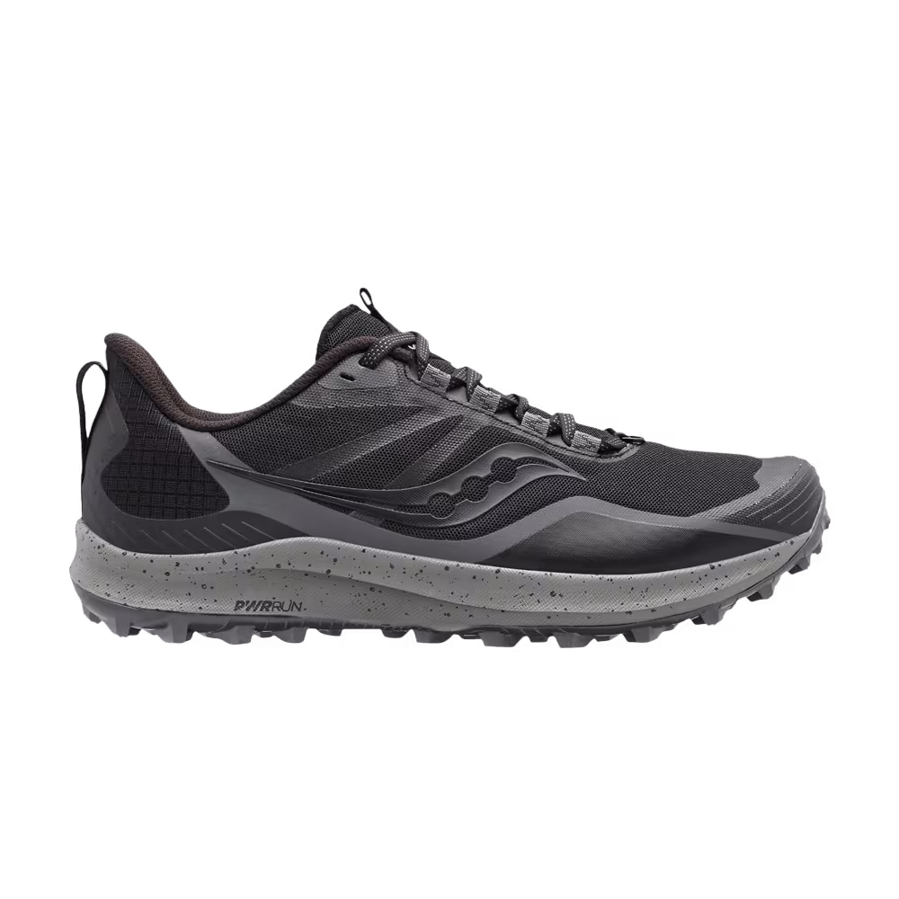 Saucony Women's Peregrine 12 Black Charcoal