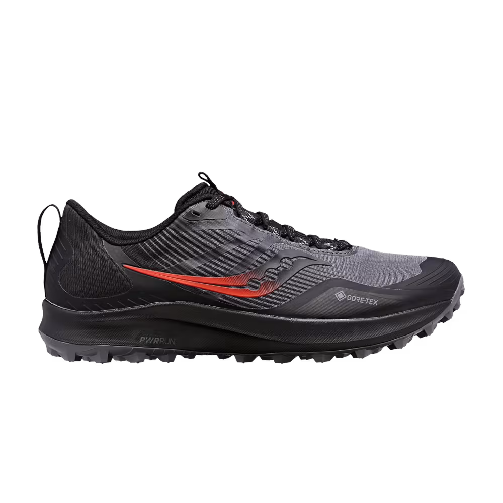 Saucony Peregrine 12 GORE-TEX Charcoal Red