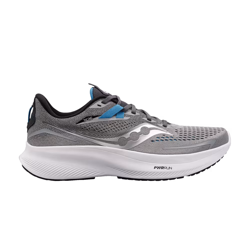 Saucony Ride 15 Wide Alloy Topaz