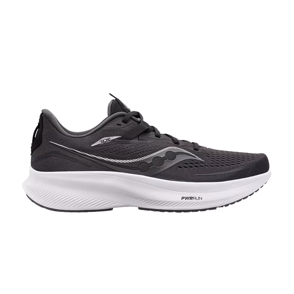 Saucony Women's Ride 15 Black White