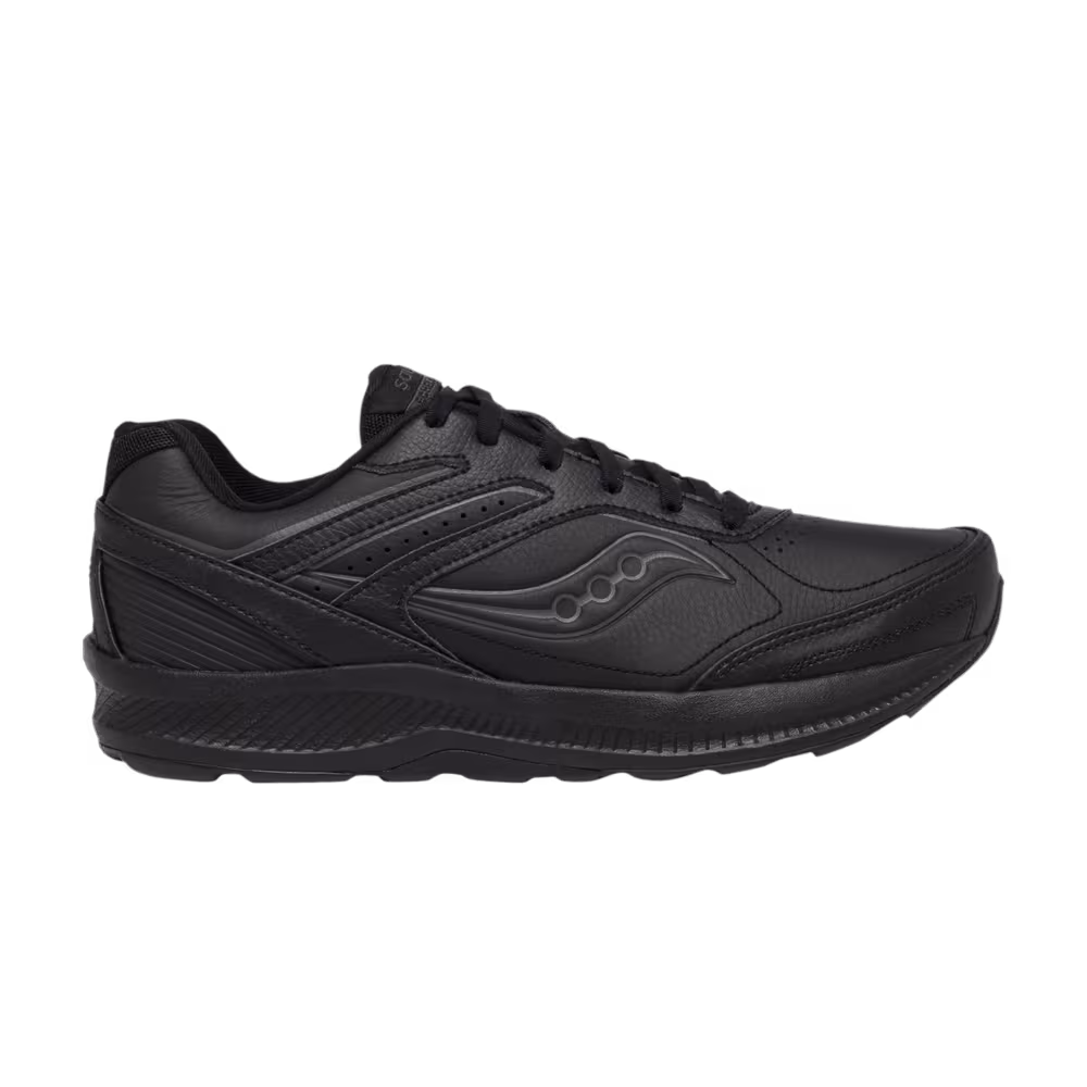 Saucony Echelon Walker 3 Wide Triple Black