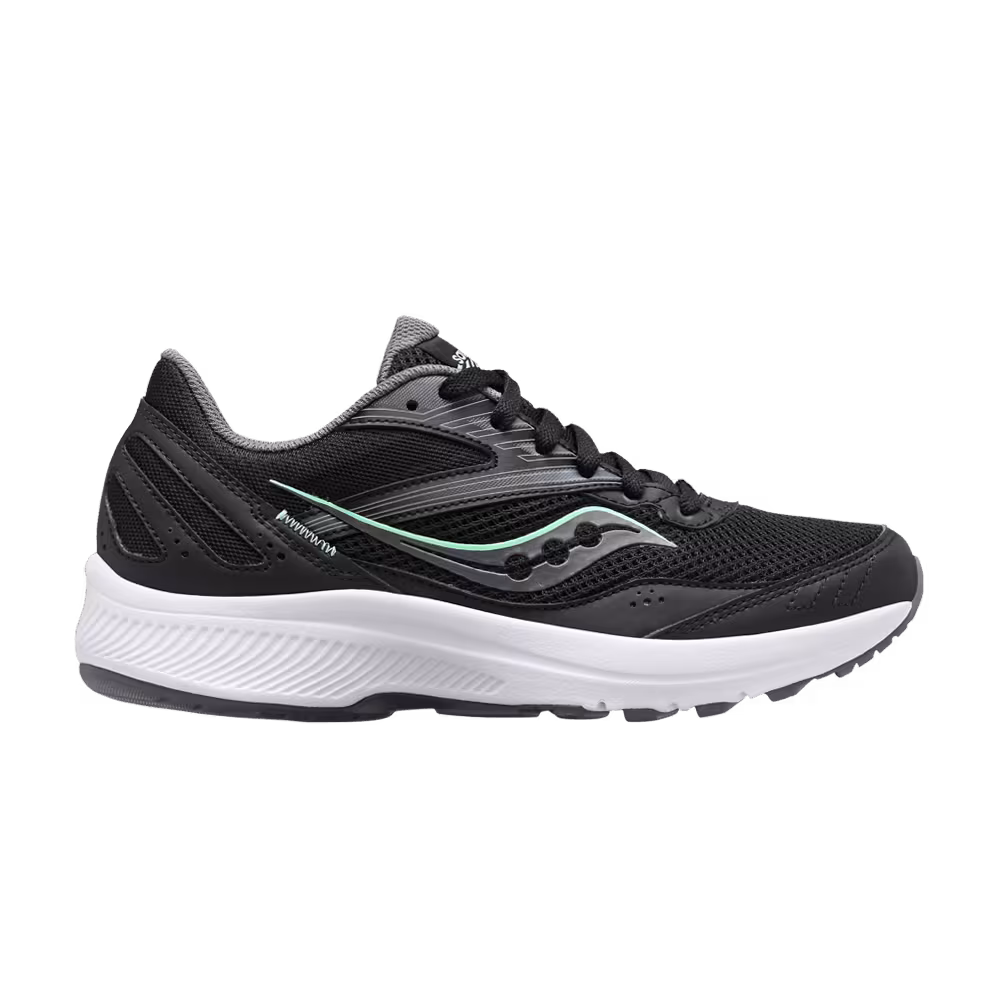 Saucony Women's Cohesion 15 Wide Black Meadow
