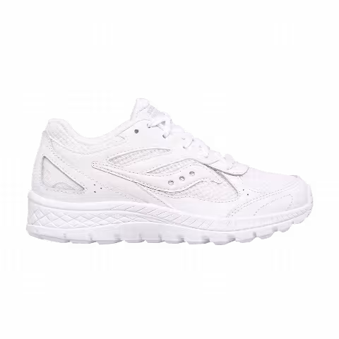 Saucony Cohesion 14 Lace Big Kid 'Triple White'