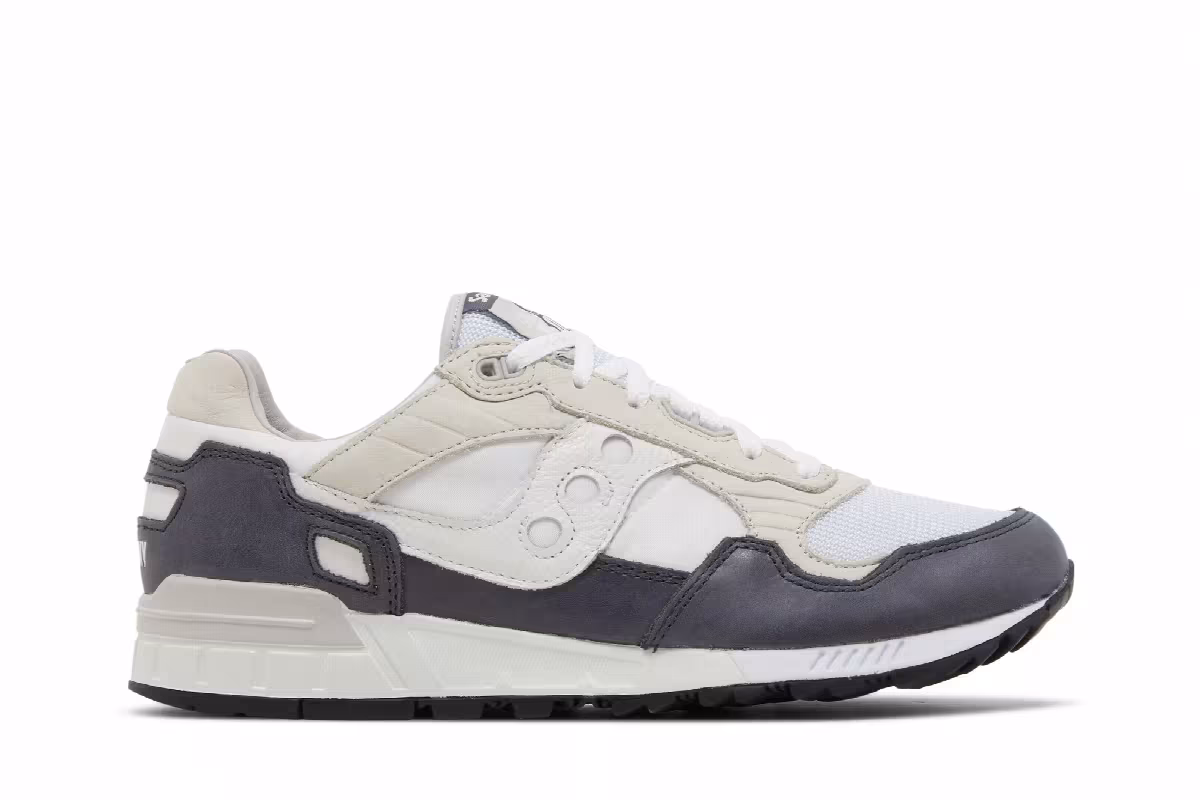 Saucony Shadow 5000 Premier White Navy, view 2