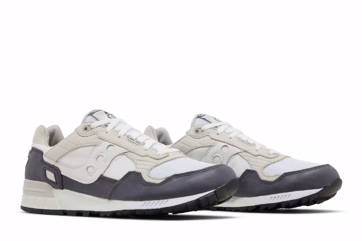 Saucony Shadow 5000 Premier White Navy, view 9