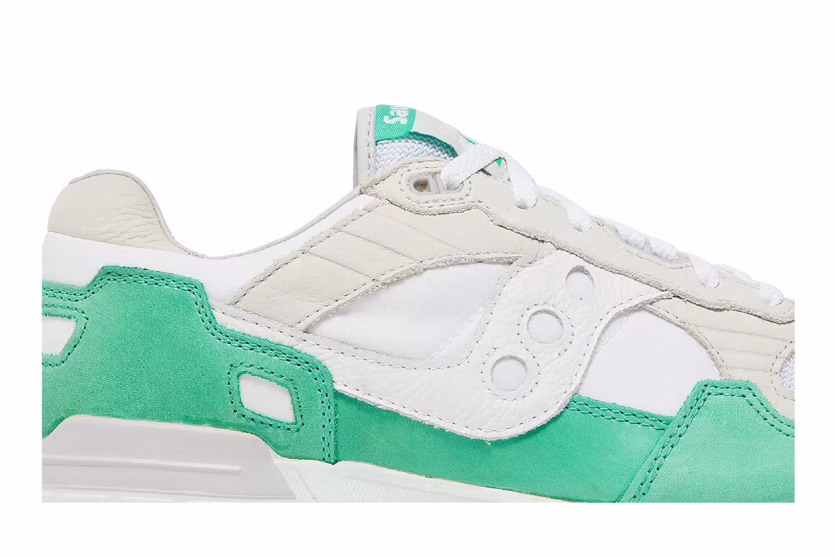 Saucony Shadow 5000 Premier White Green, view 3