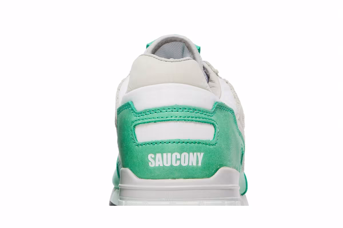 Saucony Shadow 5000 Premier White Green, view 8