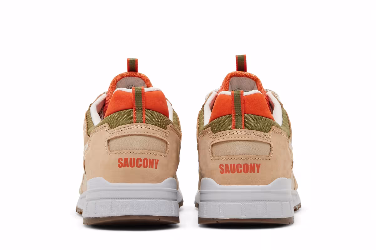 Saucony Shadow 5000 Outdoor Khaki Orange, view 7