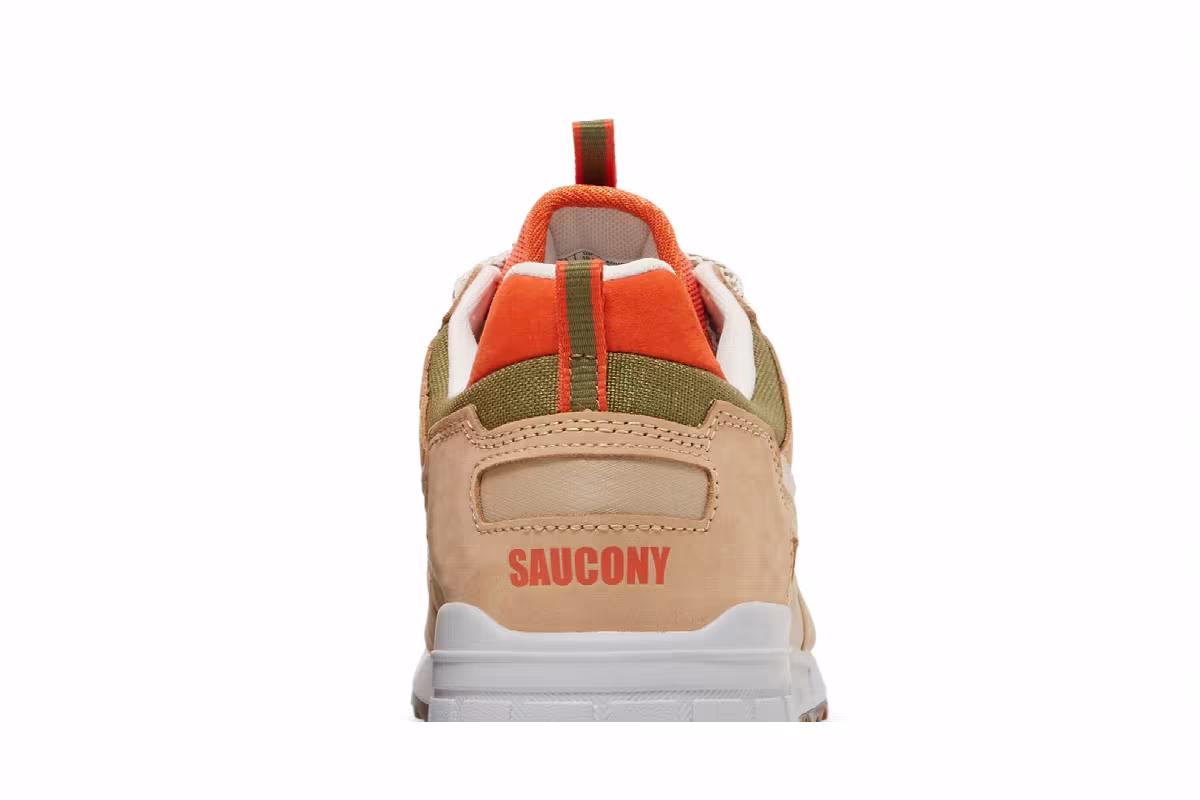 Saucony Shadow 5000 Outdoor Khaki Orange, view 8
