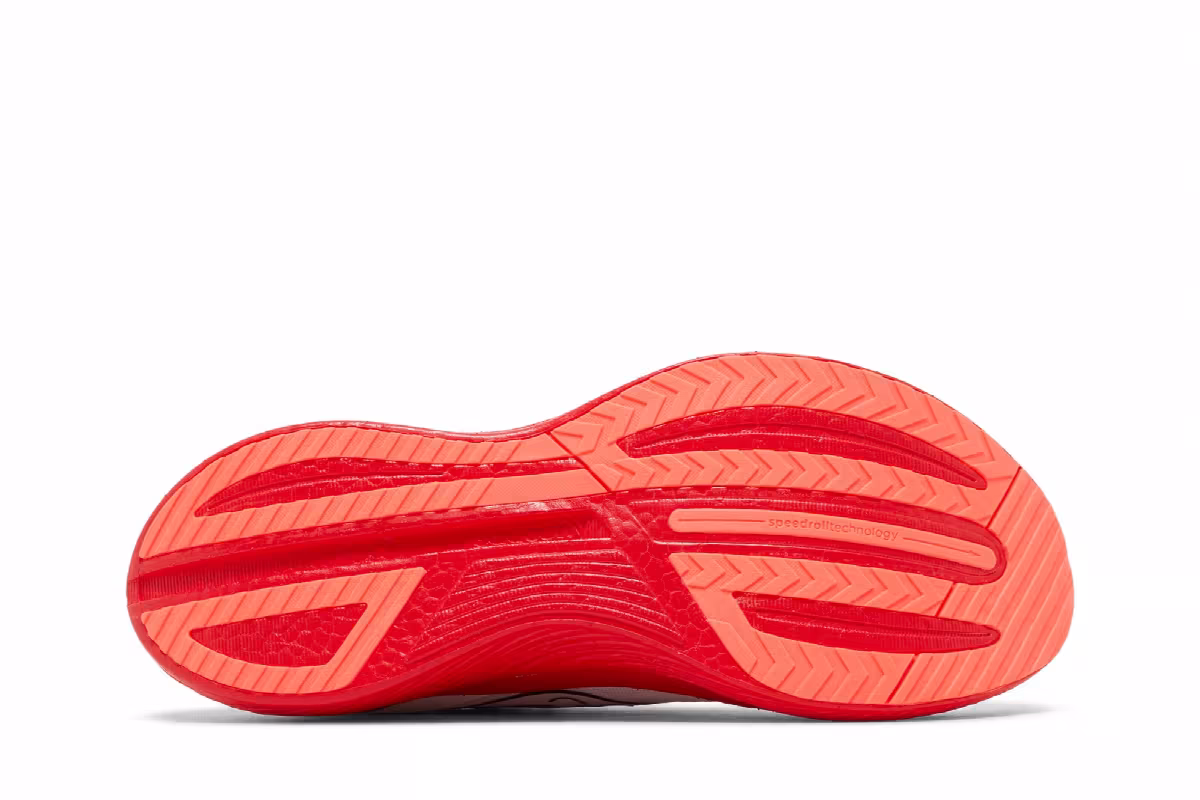 Saucony Endorphin Speed 3 White ViZiRed, view 5