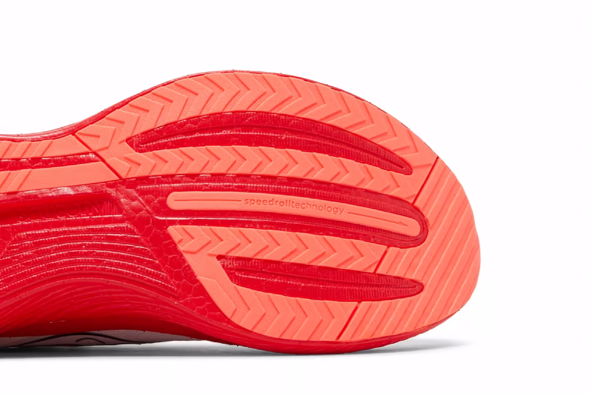 Saucony Endorphin Speed 3 White ViZiRed, view 6