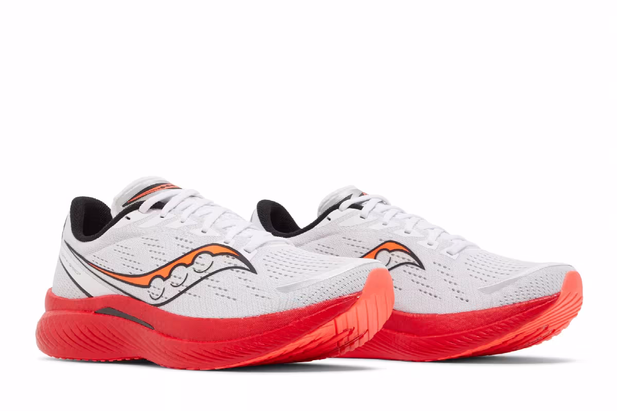 Saucony Endorphin Speed 3 White ViZiRed, view 9