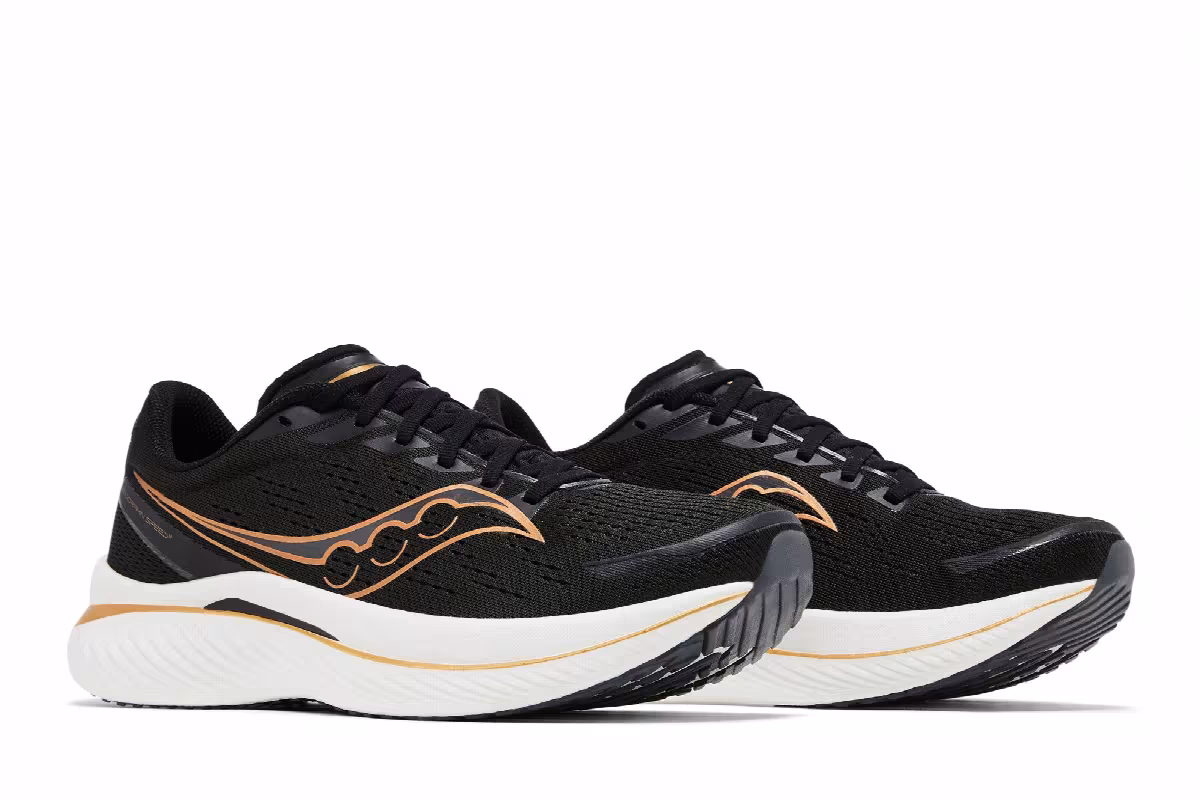 Saucony Endorphin Speed 3 Black Goldstruck, view 9