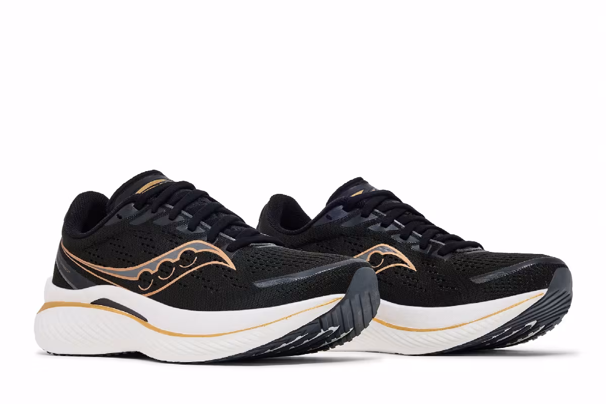 Saucony Women's Endorphin Speed 3 Black Goldstruck, view 9