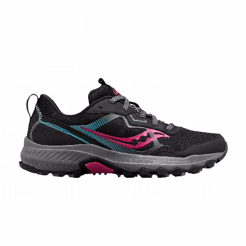 Saucony Wmns Excursion TR16 'Black Fuchsia'