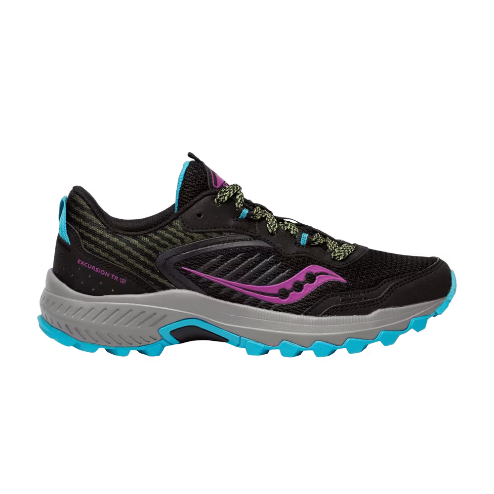Saucony Women's Excursion TR15 Black Raz Lime