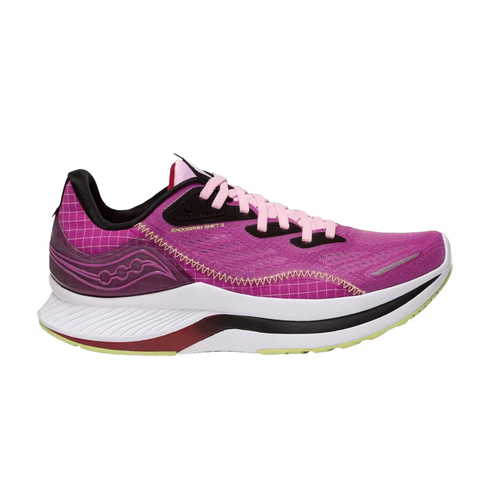 Saucony Women's Endorphin Shift 2 Razzle Limelight