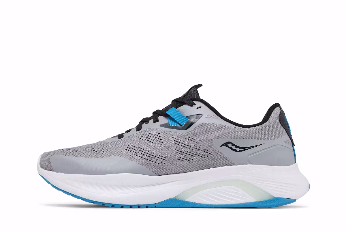 Saucony Guide 15 Wide Alloy Topaz, view 4